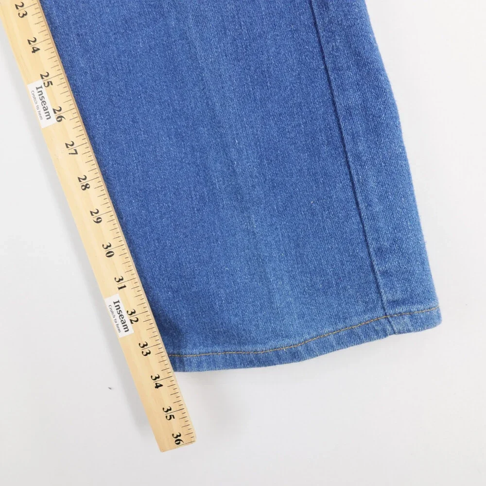 Vintage Levis Action Jeans Mens 36x34 Blue Made In USA Stretch Denim